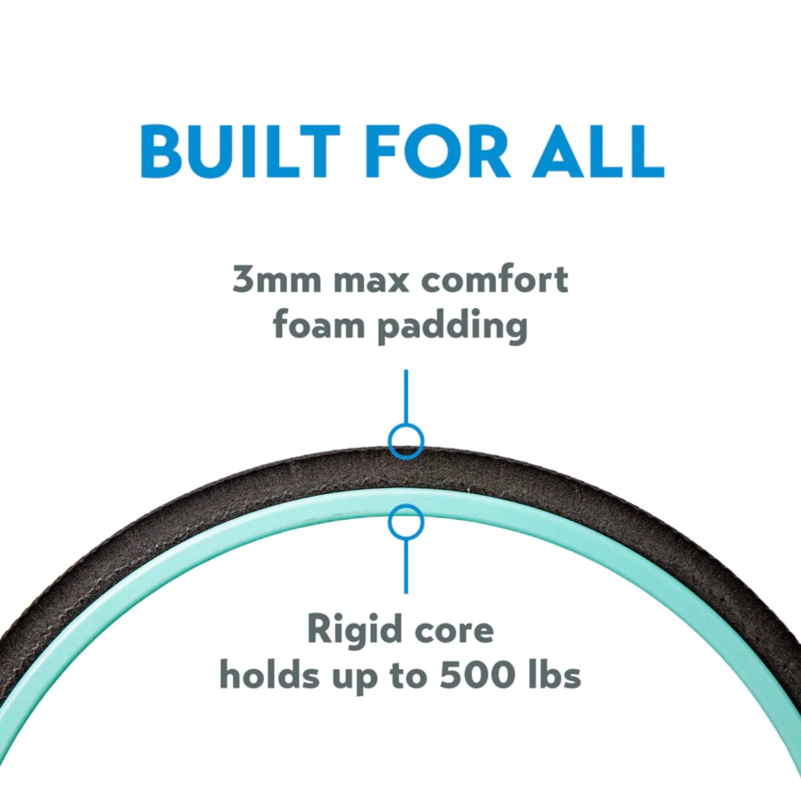 Chirp Chirp Wheel+ Foam Roller for Back Pain Relief, Muscle Therapy, and Deep Tissue Massage 10 and 12 Inch