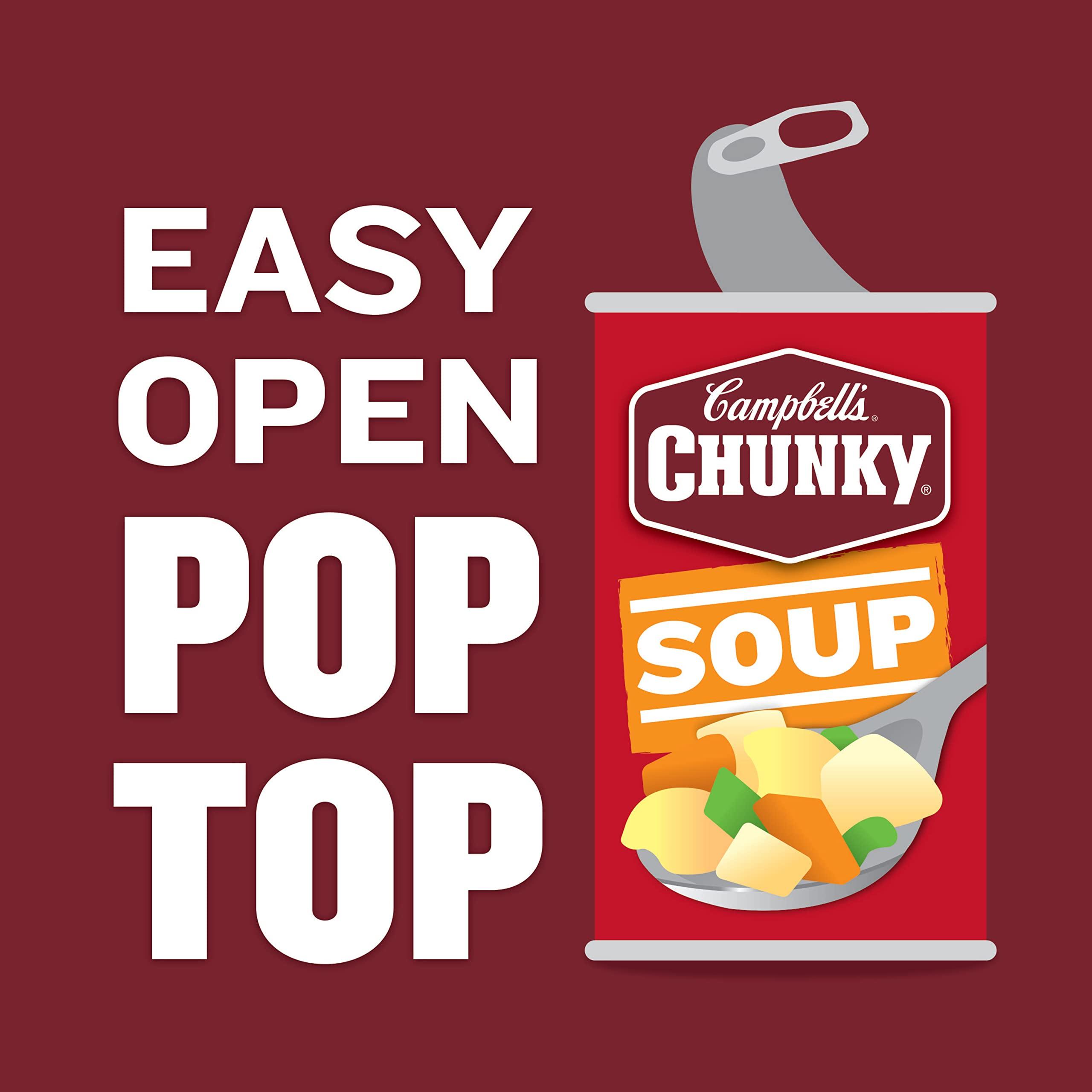 Campbell\'s Campbell\'s Chunky Soup, Chicken Corn Chowder Soup, 18.8 Oz Can (Pack of 4)