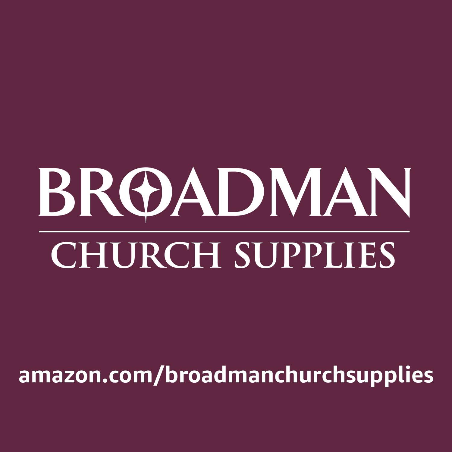 BROADMAN CHURCH SUPPLIES BROADMAN CHURCH SUPPLIES Plastic, Disposable, Recyclable Communion Cups, 500 Count