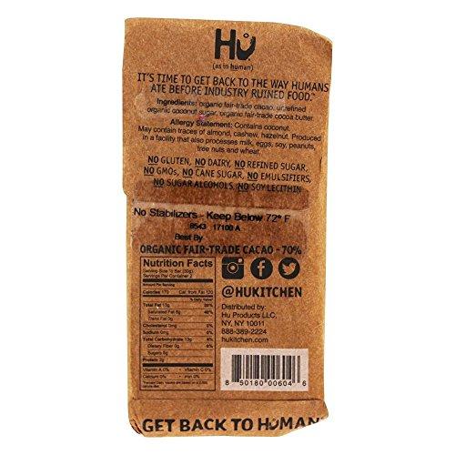Hu Kitchen HU - Organic Dark Chocolate Bar Simple - 2.1 oz.