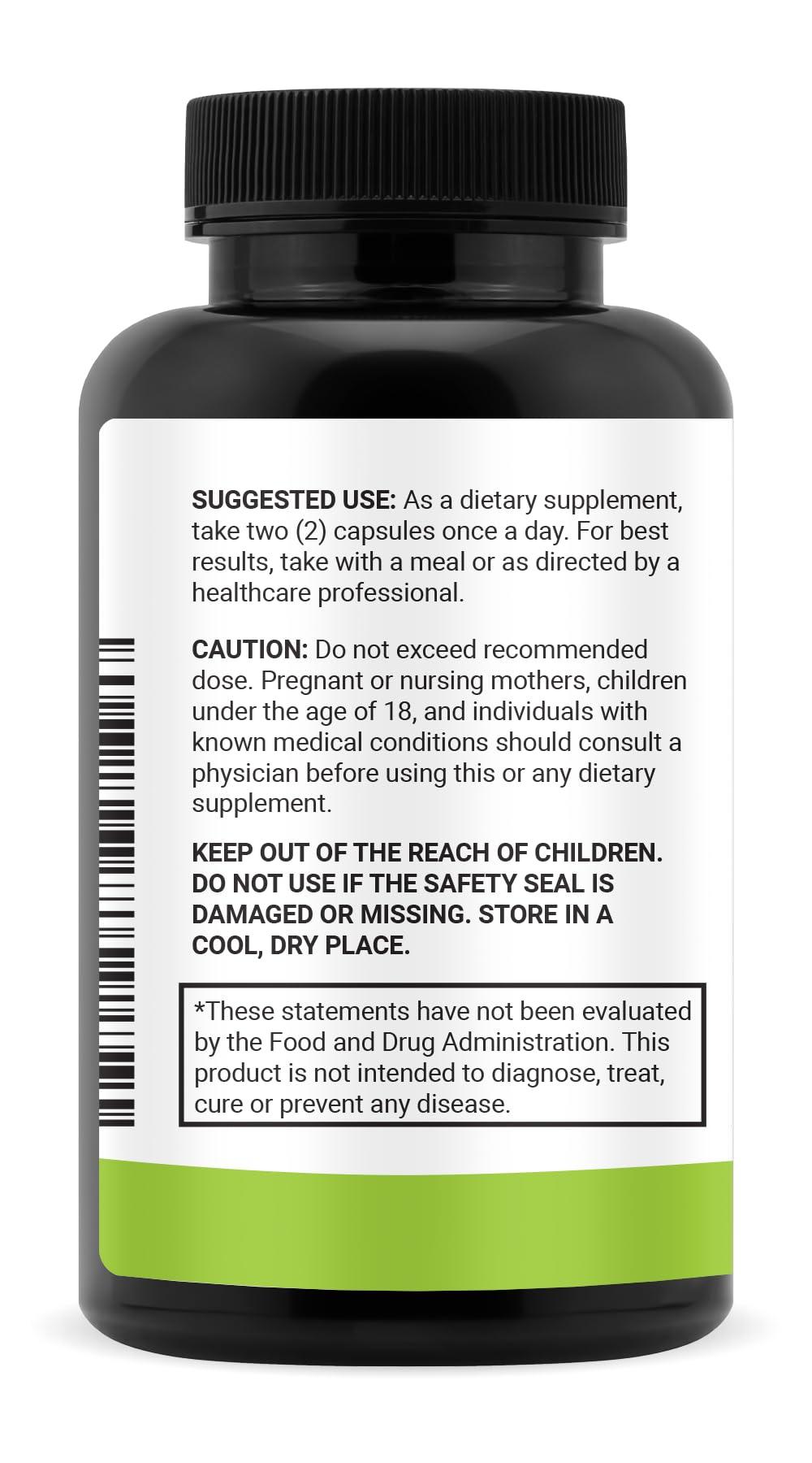 Luma Nutrition Luma Nutrition Citrus Bergamot 1000mg - Citrus Bergamot Supplement - Made in The USA - Veteran Owned - 60 Capsules