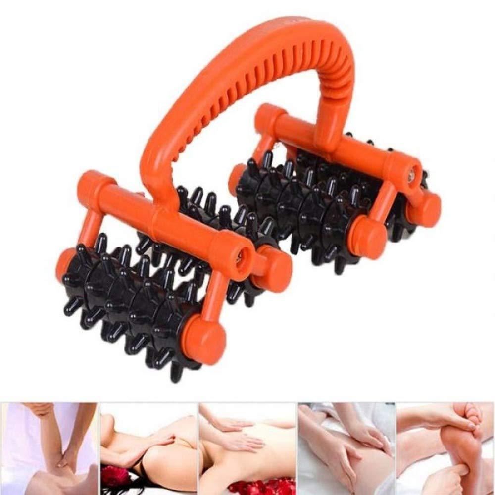 JIAHAO JIAHAO Manual Roller Massager Full Body Back Massage Pain Relief Health Massage Tool