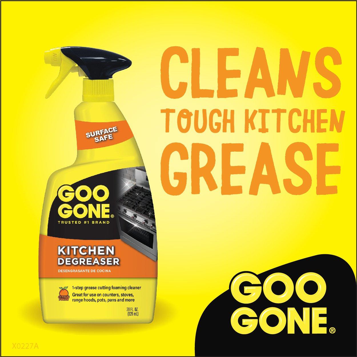 Goo Gone Goo Gone Kitchen Degreaser - Removes Kitchen Grease, Grime and Baked-on Food - 28 Fl. Oz.