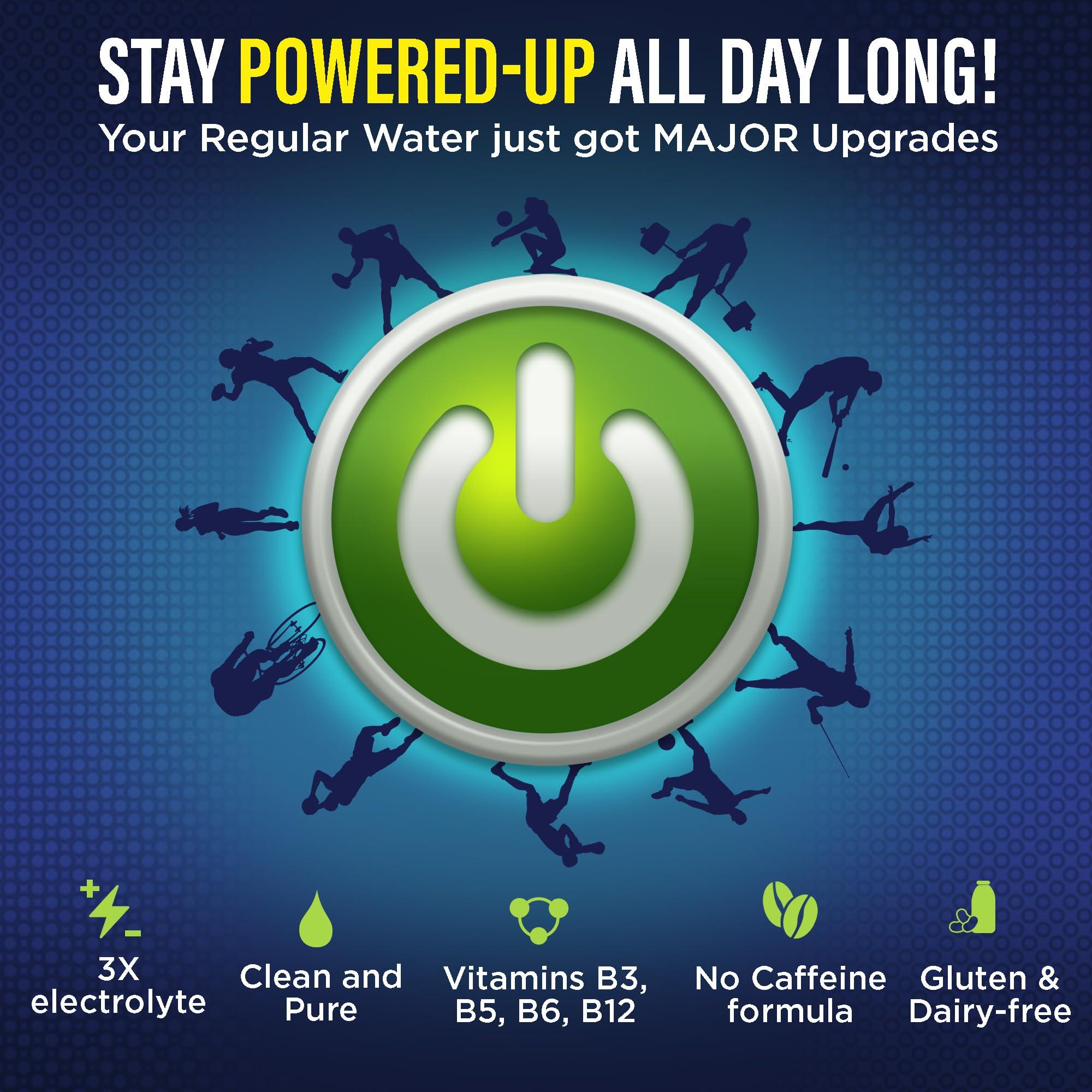 GuruNanda GuruNanda Hydramate Hydration Support Drink Mix - Electrolyte Powder Packets for Dehydration, Exercise & Energy - No Added Sweeteners, Non-GMO, Natural Lemon Lime Flavor - 12 Count (0.56 oz Each)