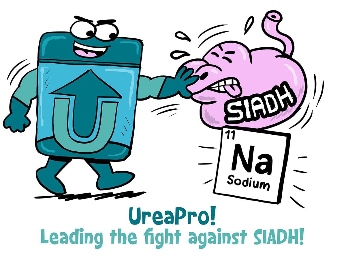 NEPHCENTRIC NEPHCENTRIC UreaPro - Stabilized urea for Hyponatremia/Low Sodium/SIADH/SIAD, from The Makers of ure-Na.