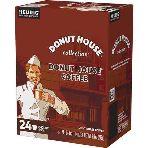 Donut House Collection Donut House Collection Donut House Coffee Keurig Single-Serve K-Cup Pods, Light Roast Coffee, 96 Count