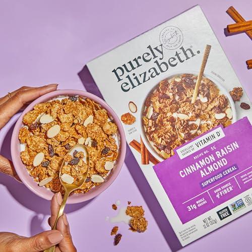 purely elizabeth. PURELY ELIZABETH Oatmeal Raisin Cereal, 11 OZ