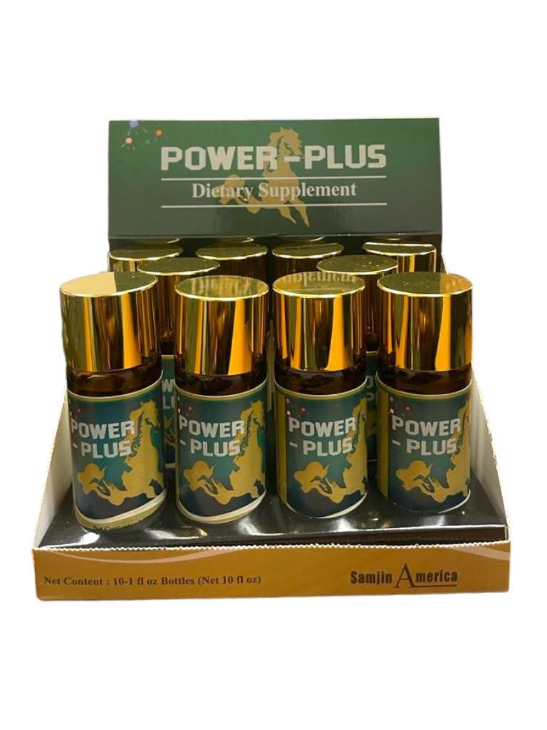 POWER-PLUS POWER-PLUS 10 Bottles Super Power-Plus Botanical Blend Liquid Supplement (1 FL OZ)