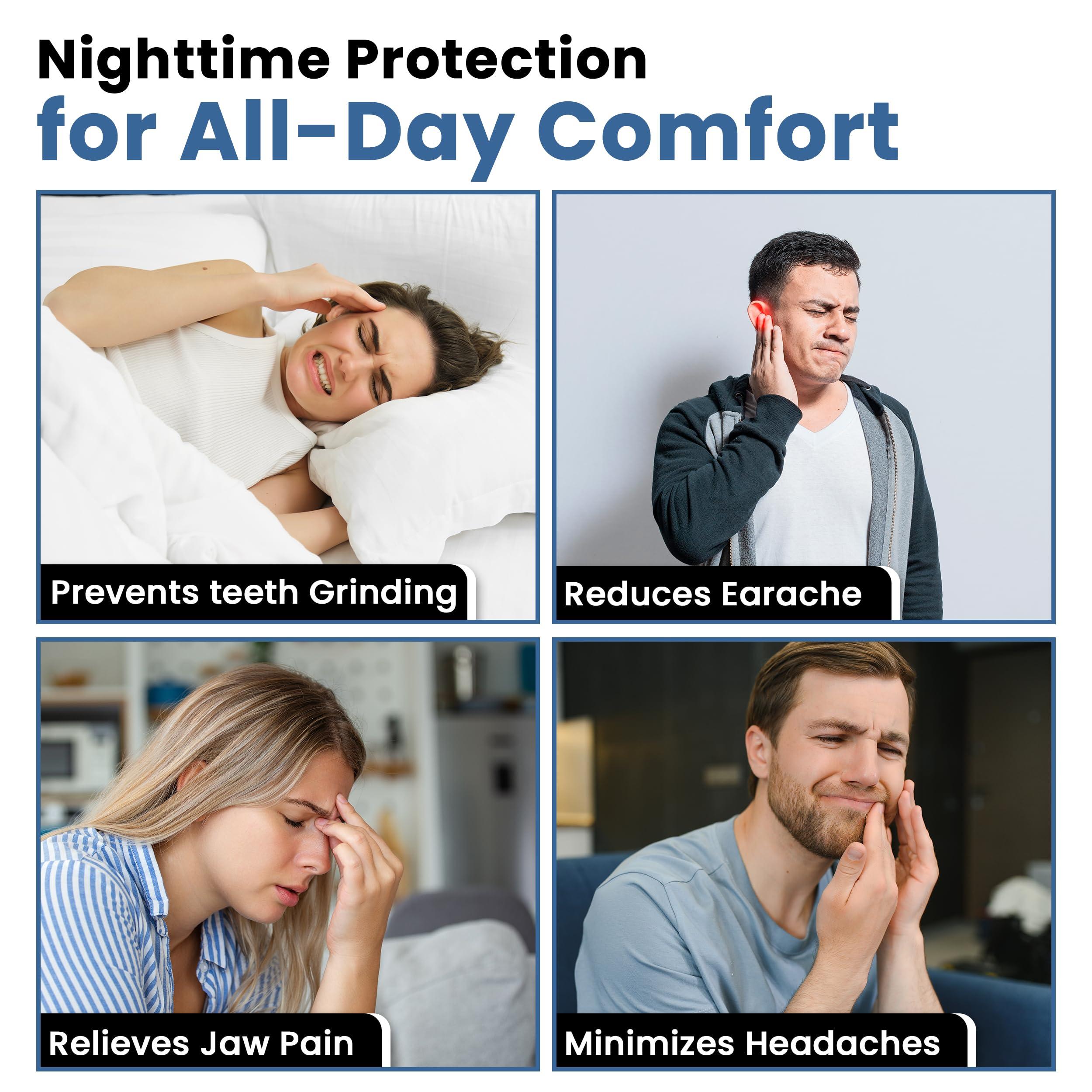 ProDental Professional Mouth Guard for Grinding Teeth - 6 Customizable Dental Guards - 2 Sizes, USA Made, BPA Free | Eliminate Bruxism, Teeth Clenching | Also for Sports & Teeth Whitening