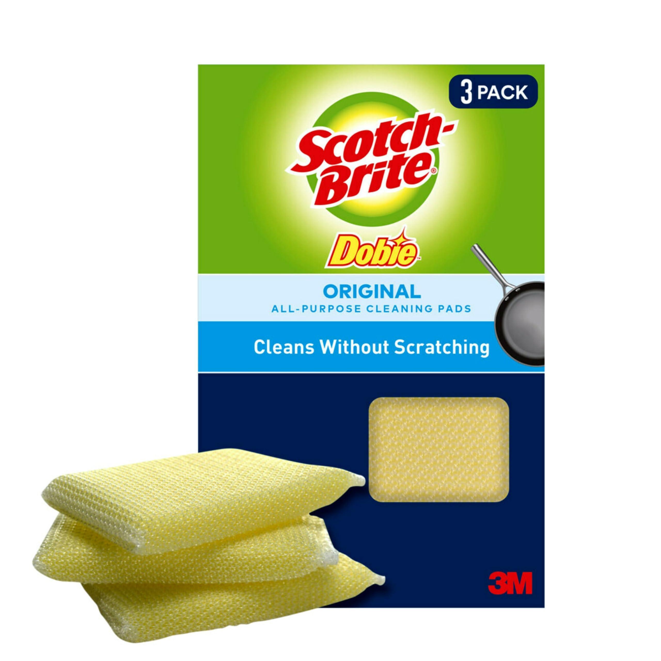 Scotch-Brite Scotch-Brite 3PK Dobie Cleaning Pad