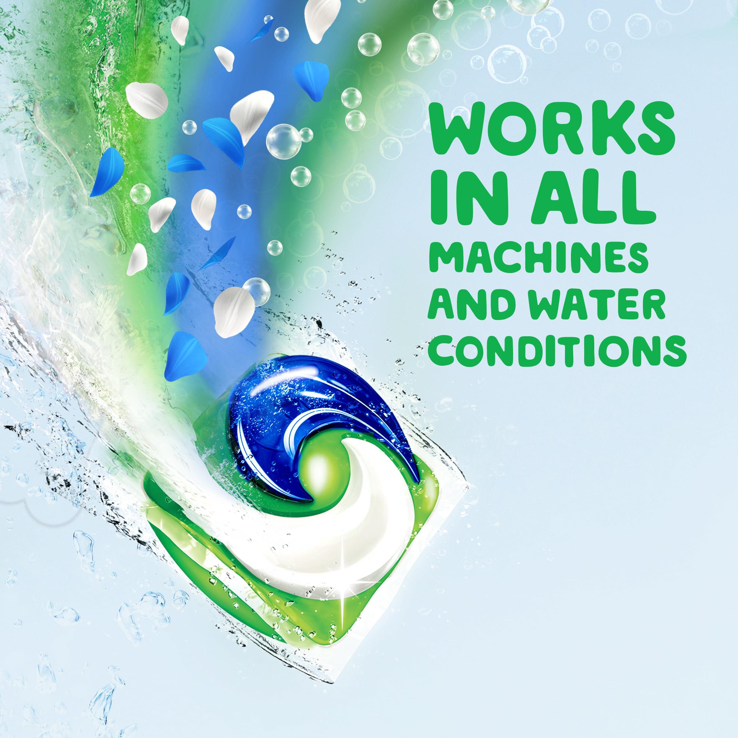 Gain Gain flings Ultra Oxi Laundry Detergent Pacs 3-in-1 HE Compatible, Waterfall Delight Scent, 76 Count