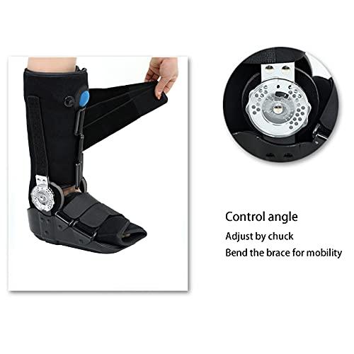 WILLQ Ankle Walker Boot for Ankle Sprains Fractures Tendon Ligament Post-op Rehab Ankle and Foot Tendon Injuries Medical Recovery Protection and Healing Boot Orthopedic Walker Boot,Middle