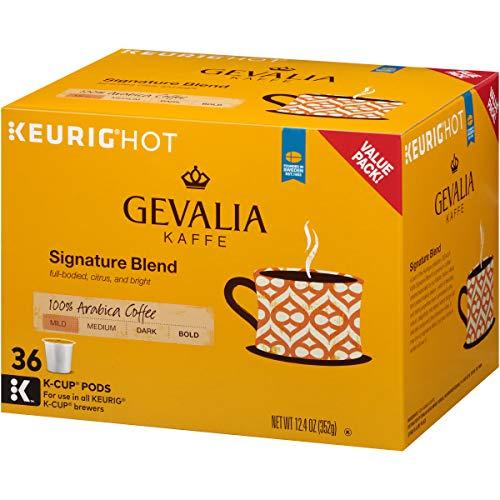 Gevalia Gevalia Signature Blend Mild Roast K-Cup Coffee Pods (144 Pods, 4 Packs of 36)