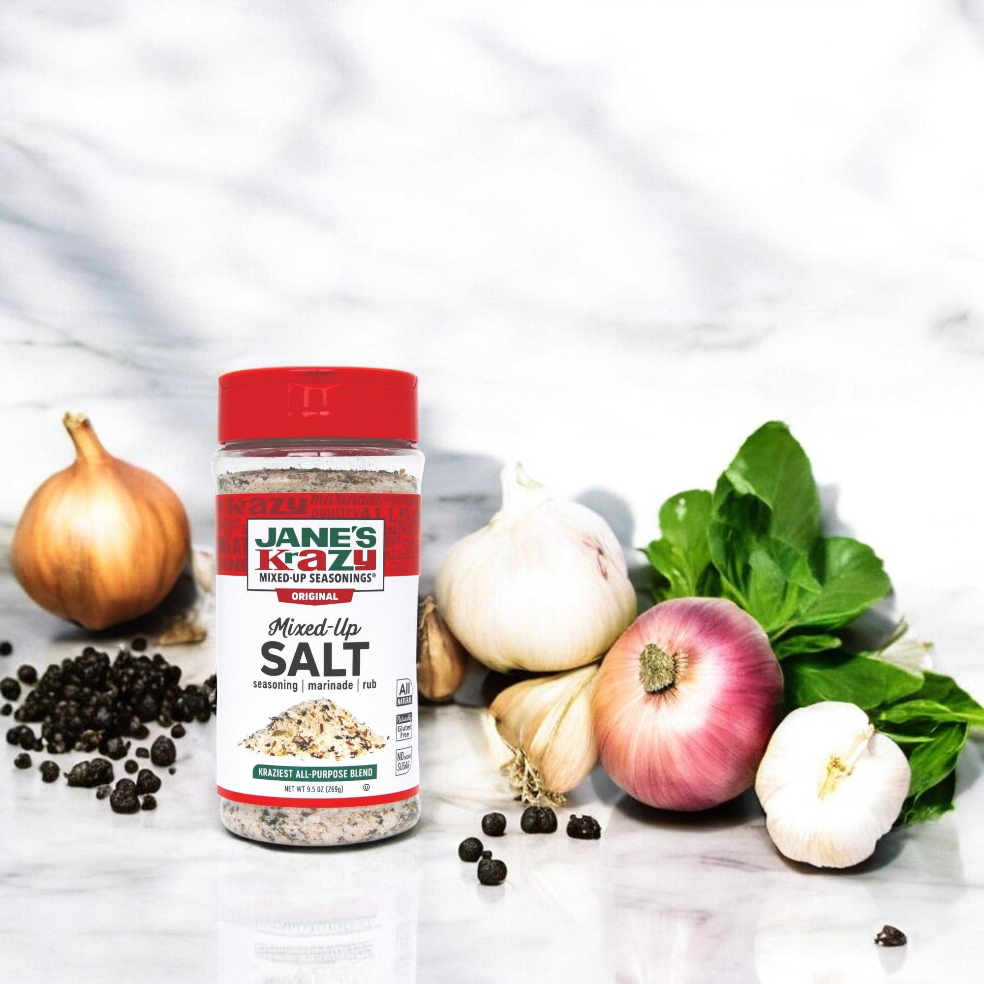 Jane's Krazy Jane's Krazy Mixed Up Salt, 4-Ounce Unit (Pack of 12)