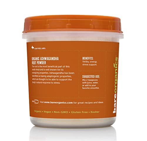 BareOrganics BareOrganics Ashwagandha Root Powder, 8 Oz
