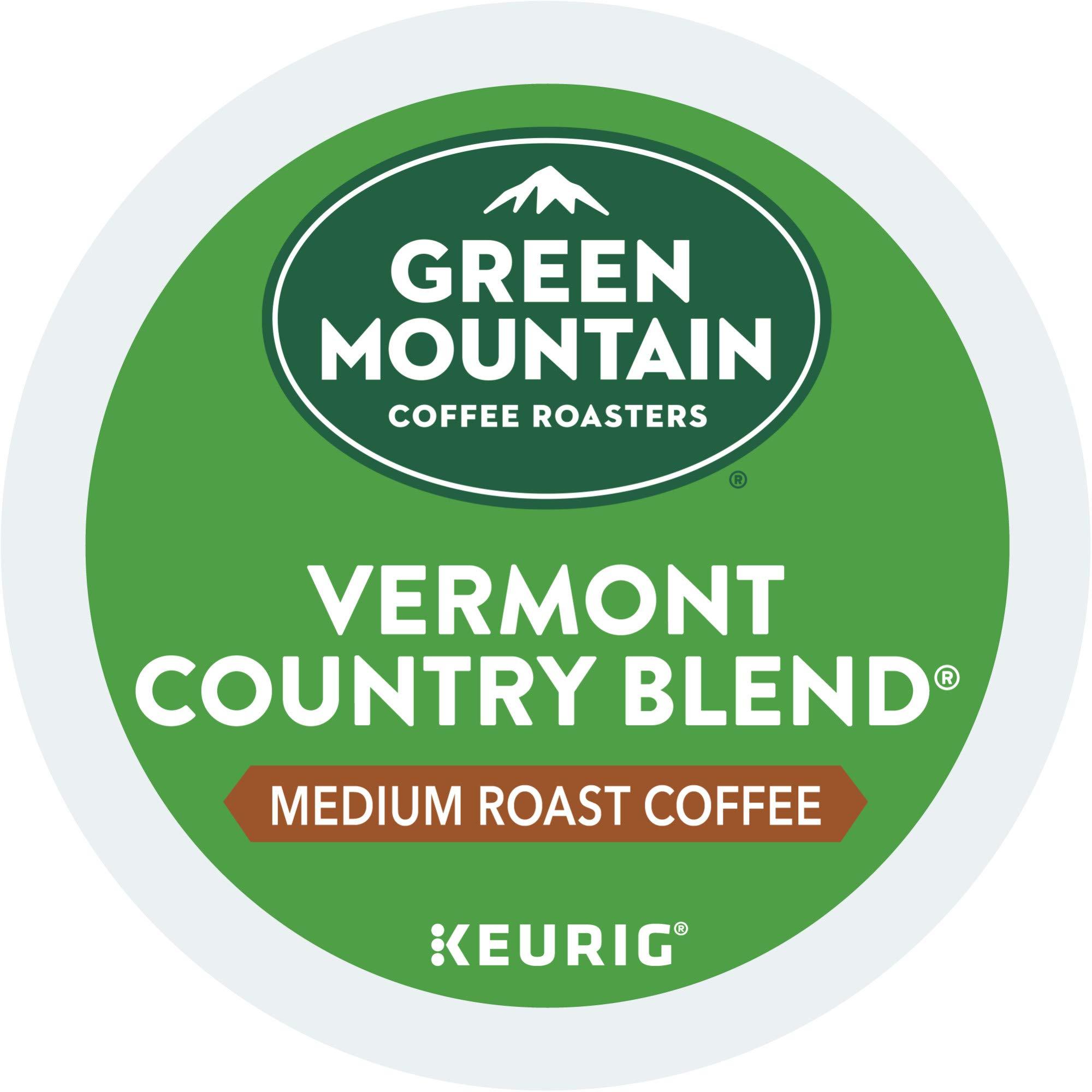 Green Mountain Coffee Roasters Green Mountain Coffee Roasters Vermont Country Blend Keurig Single-Serve K-Cup Pods, Medium Roast Coffee, 60 Count (6 Packs of 10)