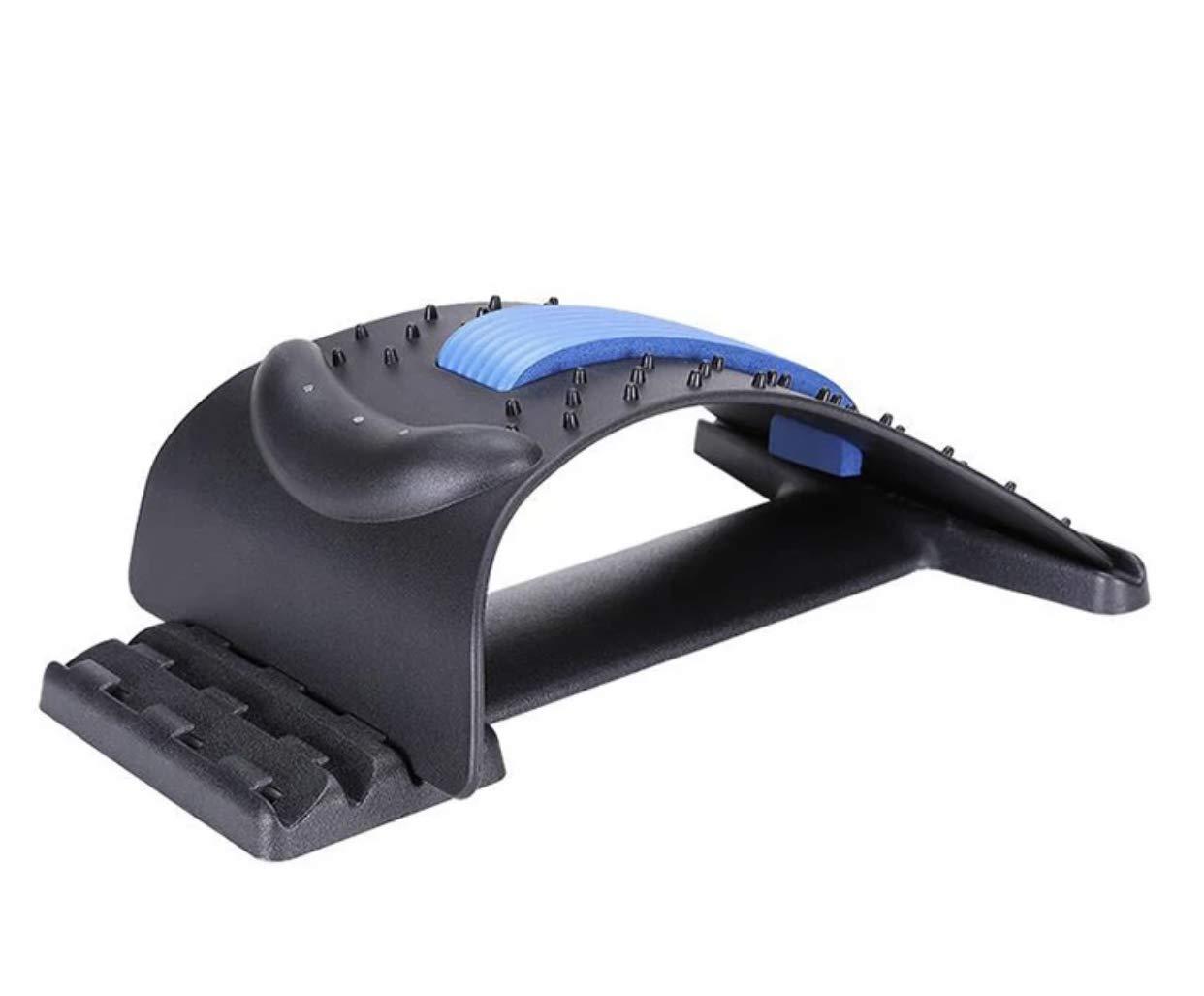 Lish Factory Neck Shoulder Massage Relaxer Neck Pillow Magic Back Massager Device Neck Support Blue