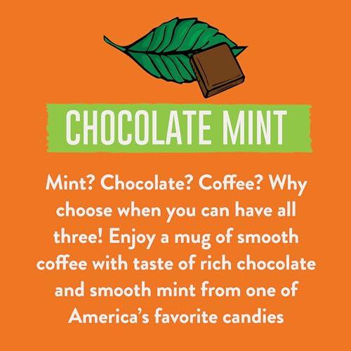 Two Rivers Coffee Two Rivers Coffee Junior Mint Flavored Ground Coffee, Perfectly Balanced, Always Smooth, Made with 100% Arabica Beans - Flavor Enhanced, 10 Ounce Bag