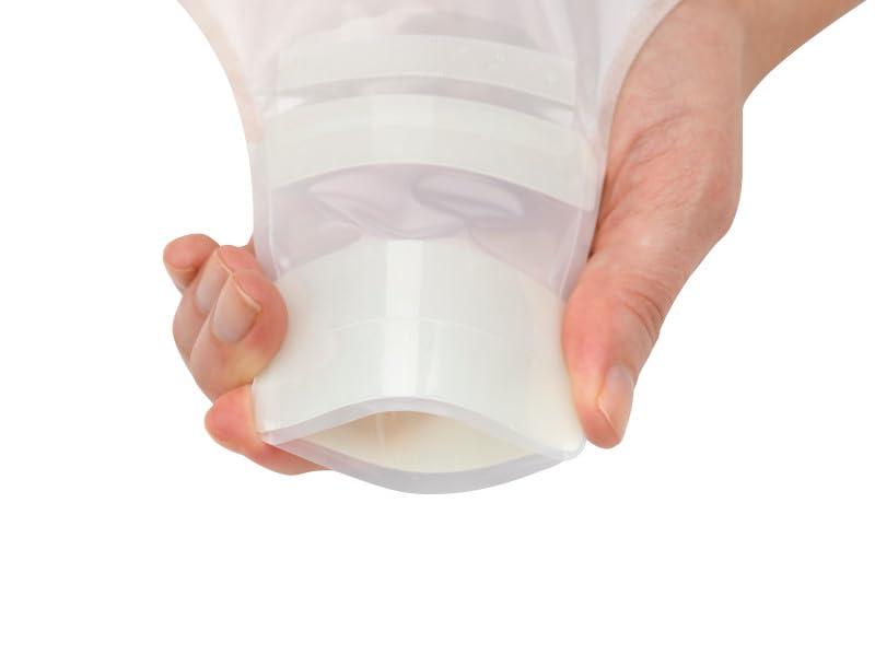 Hollister 5018194BX - New Image 2-Piece Drainable Pouch 2-3/4 with Filter, Lock N Roll, Transparent