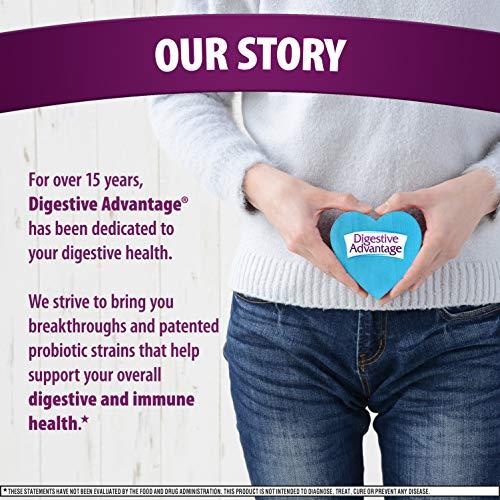 Digestive Advantage Digestive Advantage Probiotic Gummies For Digestive Health, Daily Probiotics For Women & Men, Support For Occasional Bloating, Minor Abdominal Discomfort & Gut Health, 90ct Superfruit