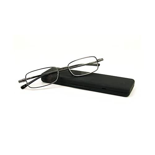 Foster Grant Foster Grant Gavin Fold-Flat Micro Reading Glasses, Unisex
