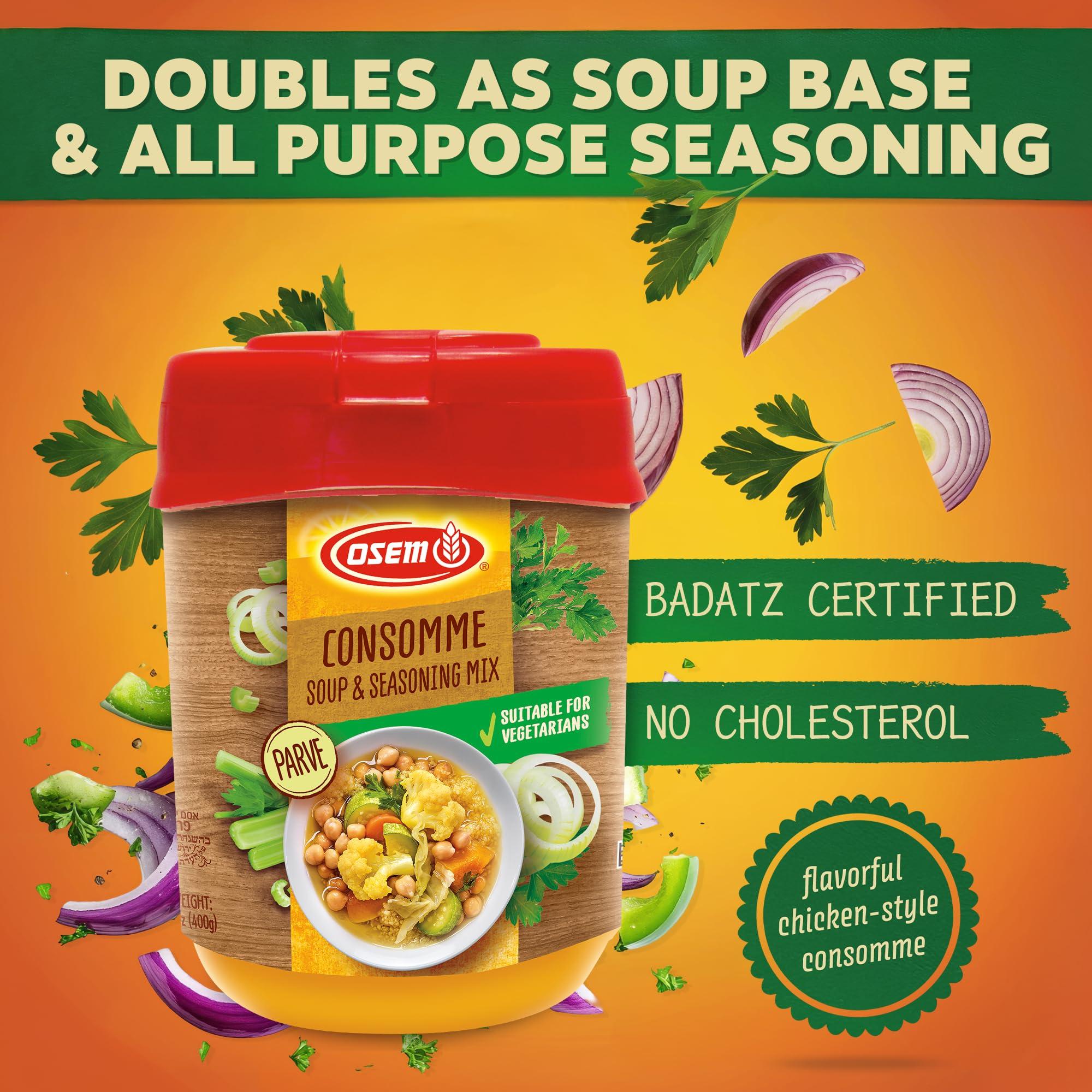 Osem OSEM Consomme Soup, 14.1 oz packages, 4 pk