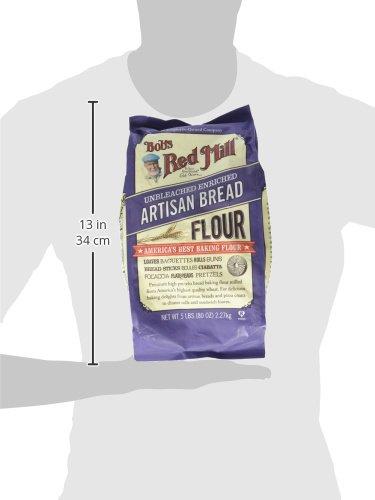 Bob\'s Red Mill Bob\'s Red Mill Artisan Bread Flour, 5-pound (Pack of 4)