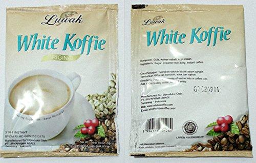 Kopi Luwak Kopi Luwak White Koffie Original (3 in 1) Instant Coffee Single Pack 20 Gram ( 10 Sachets)