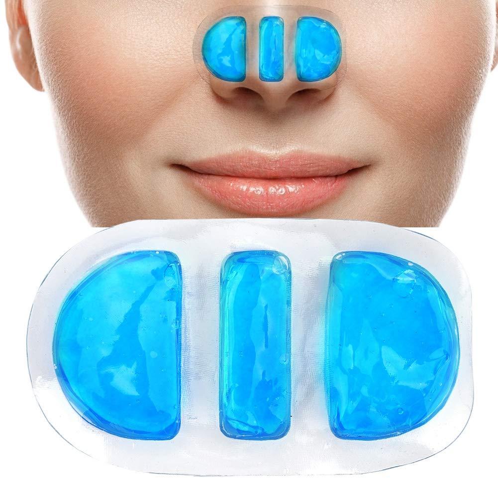 Tbest Nose Ice Pack,Cold Gel Ice Pack Cold Compress Cooling Refreshing Cold Ice Pack for Nose