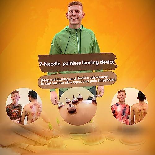 LANBO Seven-Pin Lancing Device Blood Lancet Pen Steril Cupping Therapy Match One Bag 200pcs Lancet