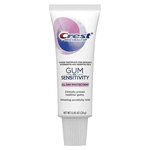 Crest Crest Pro Health Gum and Sensitivity Toothpaste for Sensitive Teeth, Soft Mint, Travel Size 0.85 oz (24g) - Pack of 6