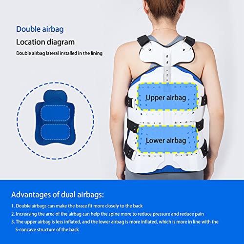 WILLQ WILLQ Thoracic Orthosis Lumbar Back Correction Bracket Fracture Restoration of Fixed Protection Stabilizer Prevent Thoracic Lumbar Spine Flexion Disc Injury Compression Fractures