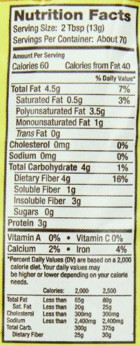 Bob's Red Mill Bob's Red Mill Organic Brown Flaxseed Meal, 32 Ounce (Pack of 4) (Package May Vary)