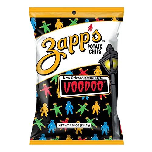 Zapp's Potato Chips Zapp's Kettle Style Potato Chips - Voodoo Flavor - 5 Oz. (8 Bags)