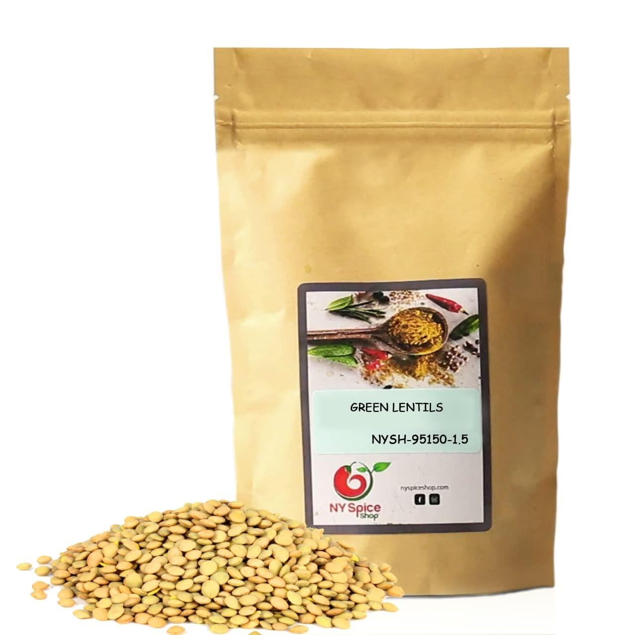 NY Spice Shop Green Lentils, 3 Pound