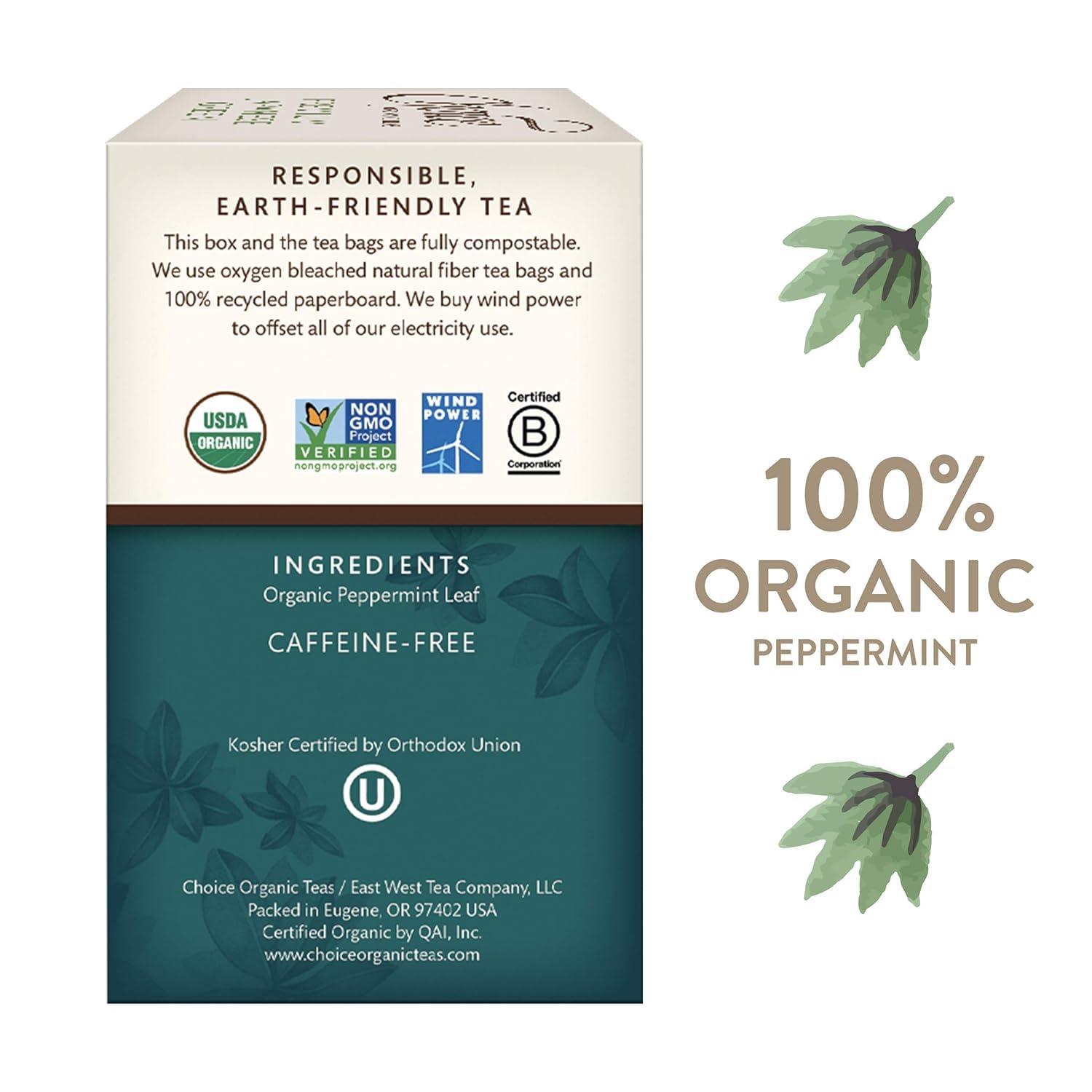 Choice Organics Choice Tea Tea Peppermint Org