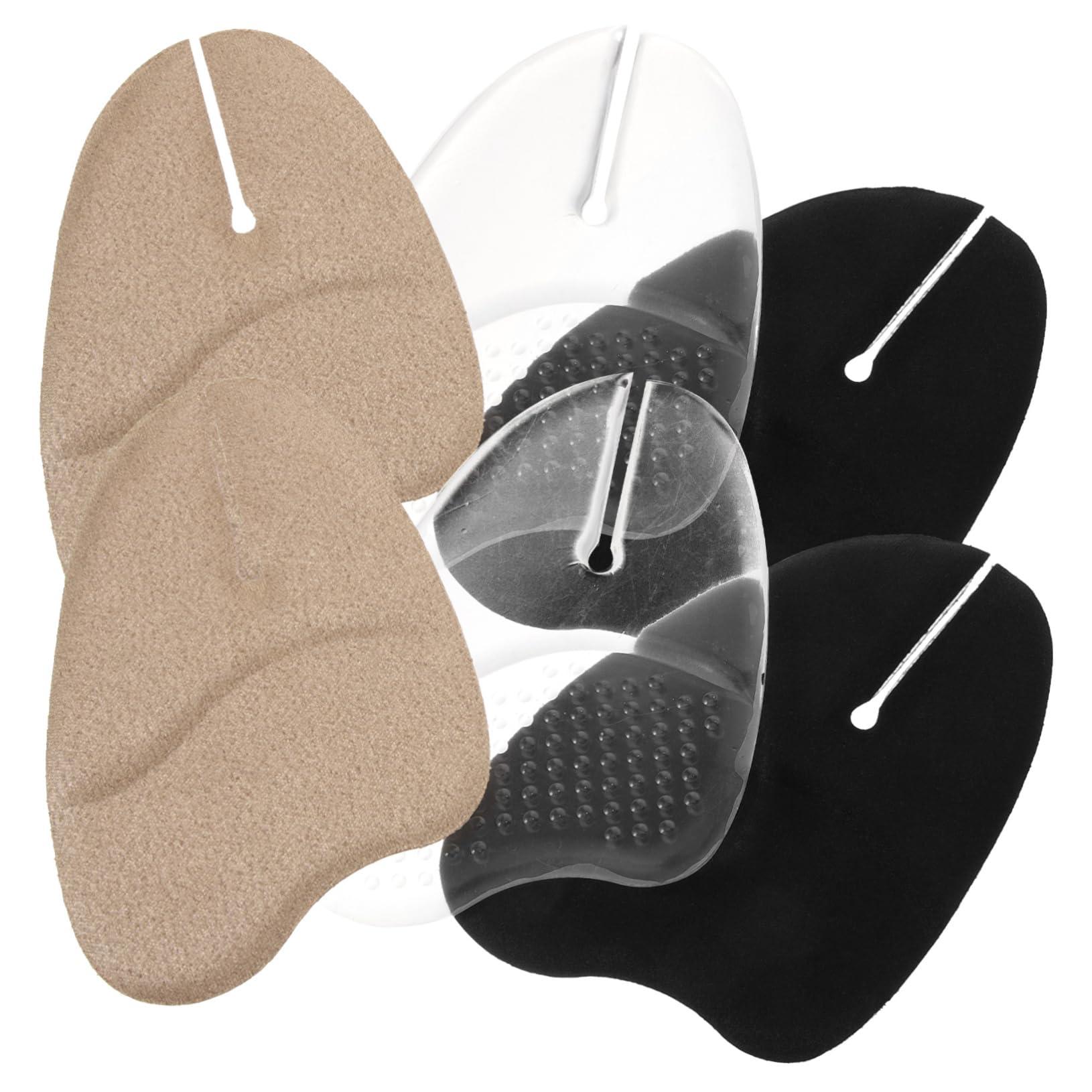 Healeved Healeved Toe Protector 3 Pairs Toe Guards Sandals Flip-flops Toe Pad Toe Cushion Sandal Inserts Sandal Toe Protectors Forefoot Cushion Shoes Toe Protectors Feet Gel Floor Mat Toe Cushions