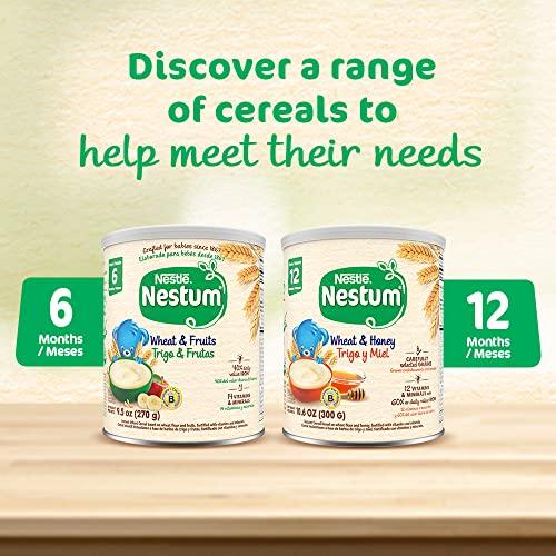 Gerber Nestle Nestum, 3 Cereales, Trigo, Maiz & Arroz, 14.1 Ounce (Pack of 6)