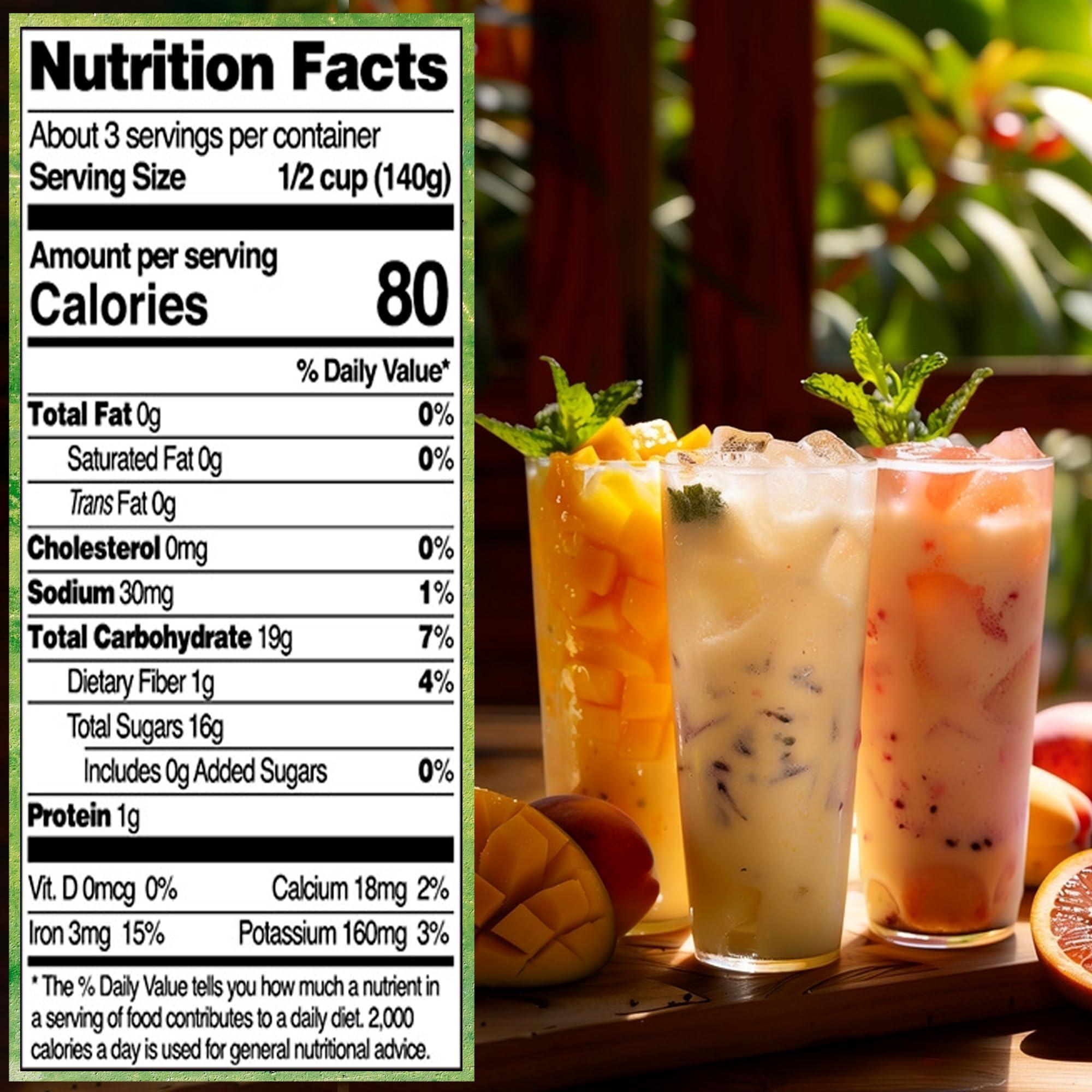 Native Forest Native Forest Organic Tropical Fruit Salad - Canned Fruit in Natural Juice, Tropical Fruit Cocktail, Tropical Fruit Salad Organic - 14 Oz (Pack of 6)