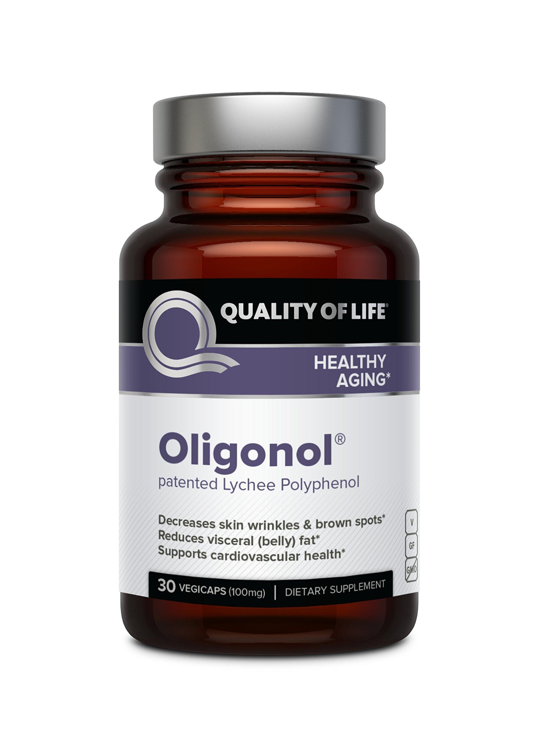 Quality of Life Quality of Life - Kinoko Platinum AHCC 750mg and Oligonol Lychee Extract - Immune Support and Healthy Aging