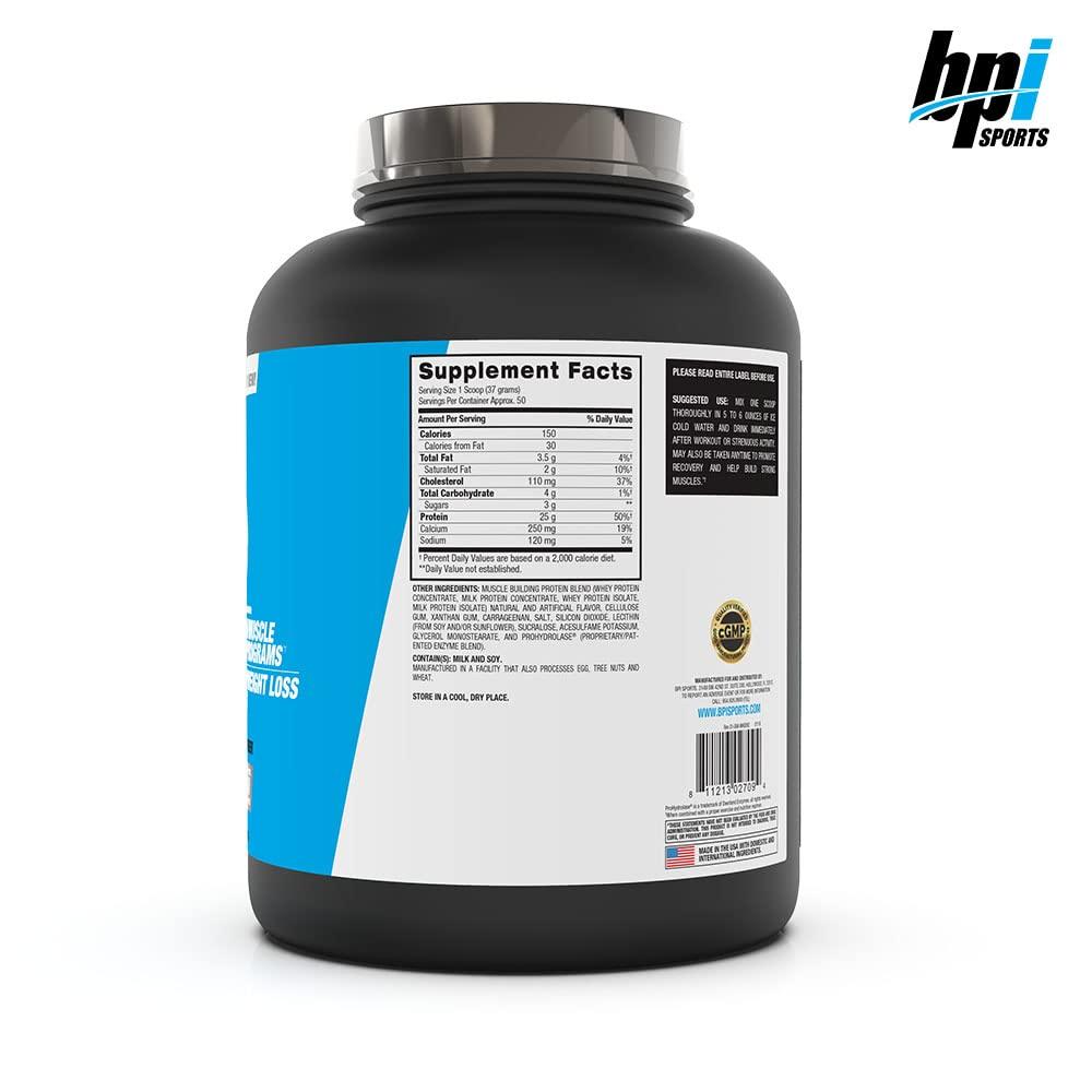 BPI Sports BPI Sports Whey HD Ultra Premium Protein Powder, Vanilla Caramel, 4.1 Pound