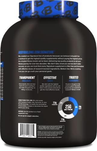 Bodybuilding.com Bodybuilding.com Signature 100% Whey Protein Powder | 25g of Protein per Serving (Vanilla, 5 Lbs)