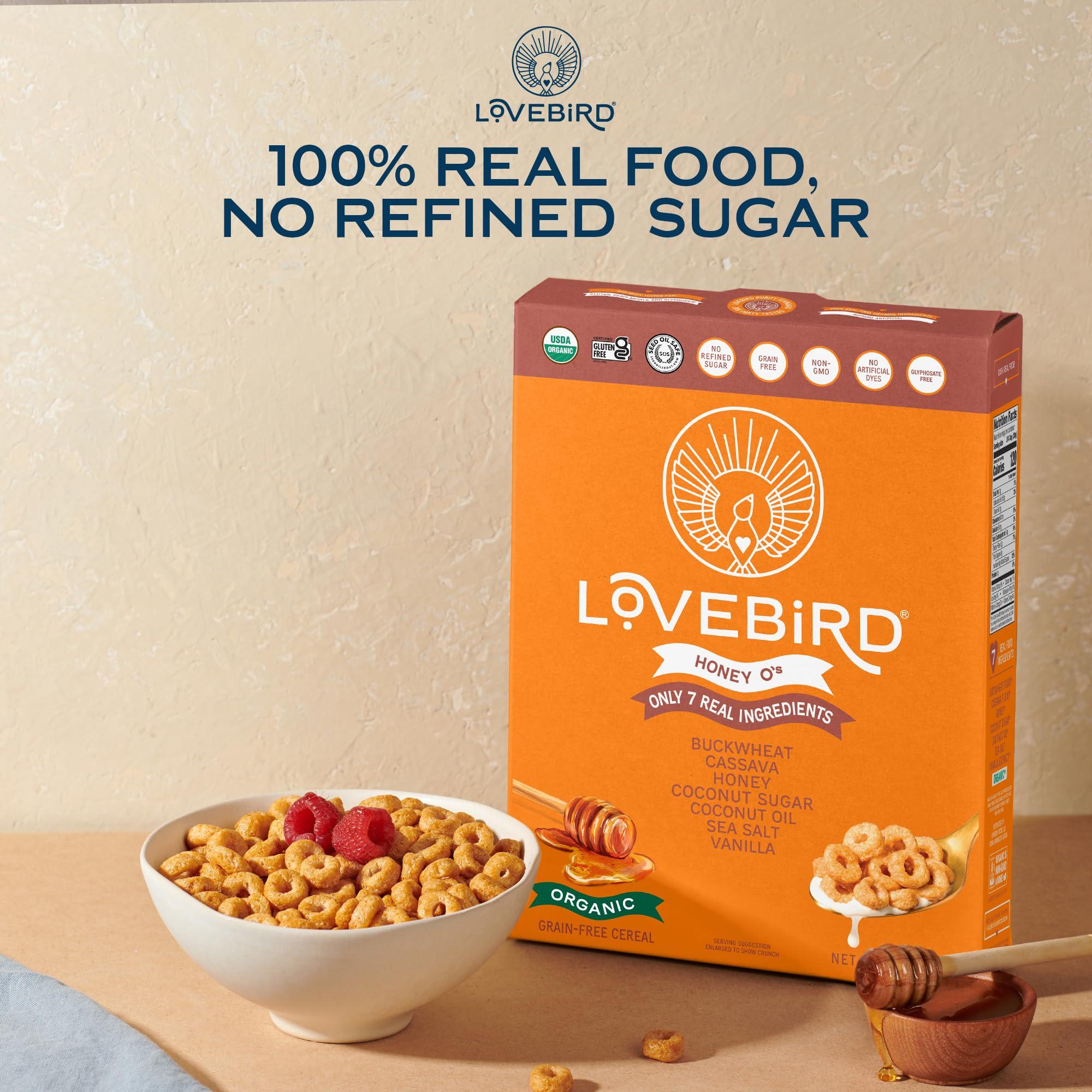 Lovebird Lovebird, Cereal Honey Grain Free, 7 Ounce