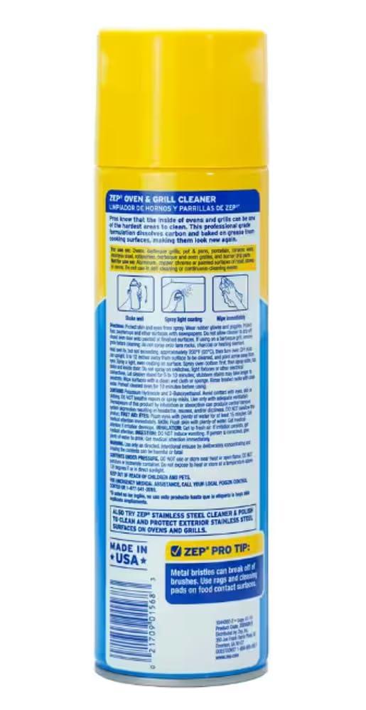 Zep Commercial Zep Commercial Grill And Oven Cleaner