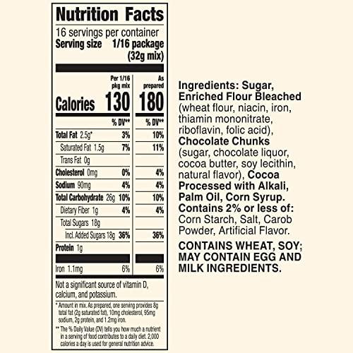 Betty Crocker Betty Crocker Delights Supreme Chocolate Chunk Brownie Mix, 18 oz.