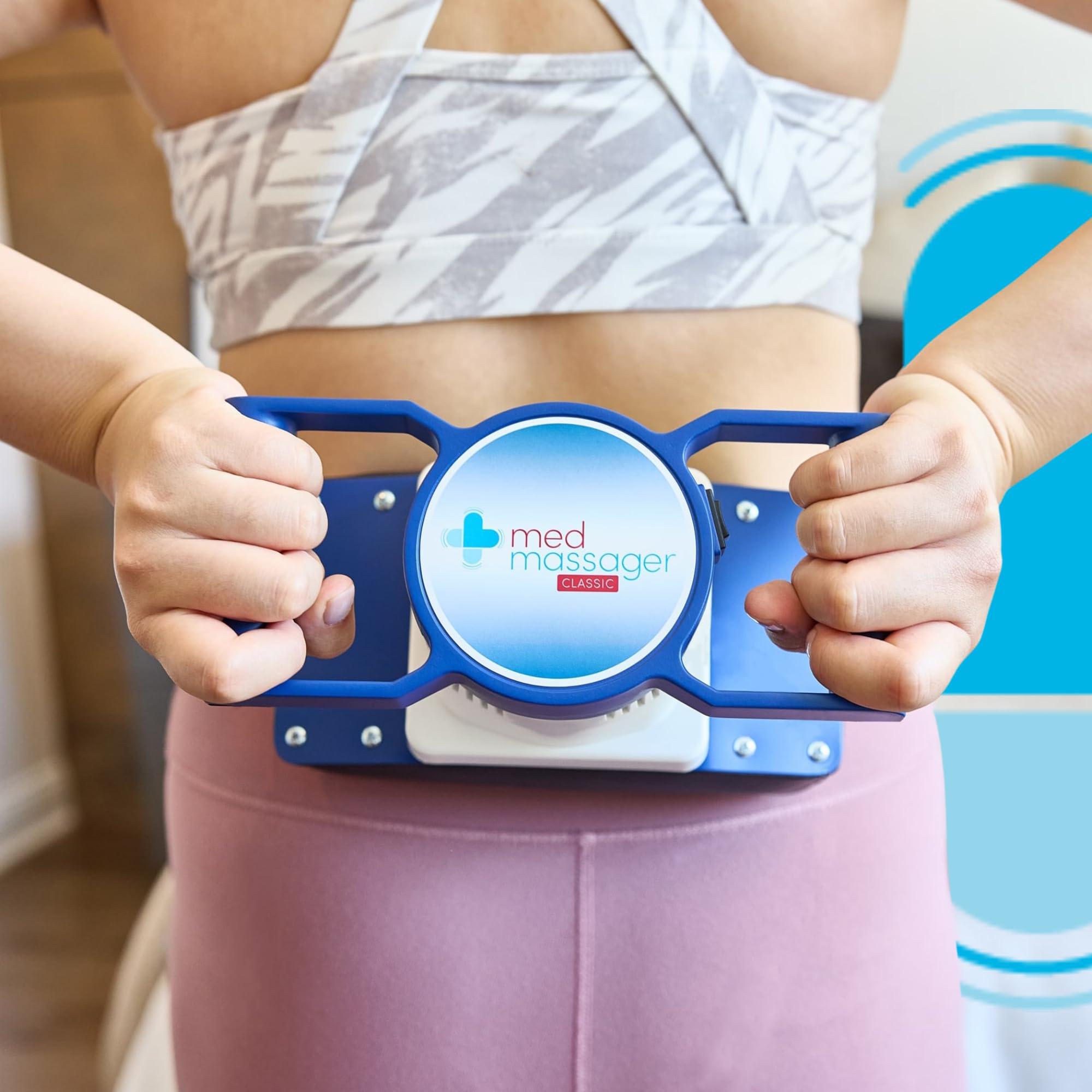 MedMassager MedMassager Body Massager Classic | Deep Tissue Massage Therapy Unit, at-Home Massager, Dual Speed Motor, Portable Relaxation & Relief - Reduces Pain & Improves Blood Circulation