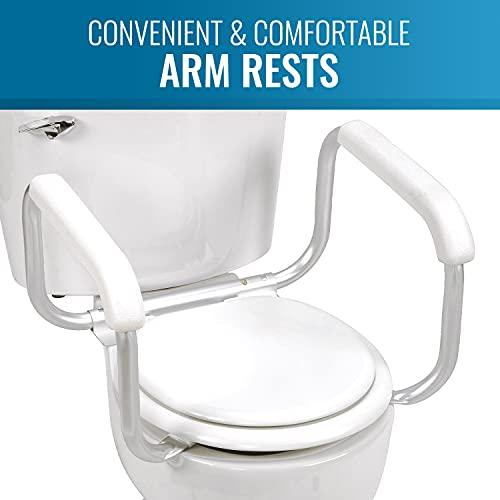 DMI Toilet Safety Rails Toilet Handles for The Elderly Toilet Safety