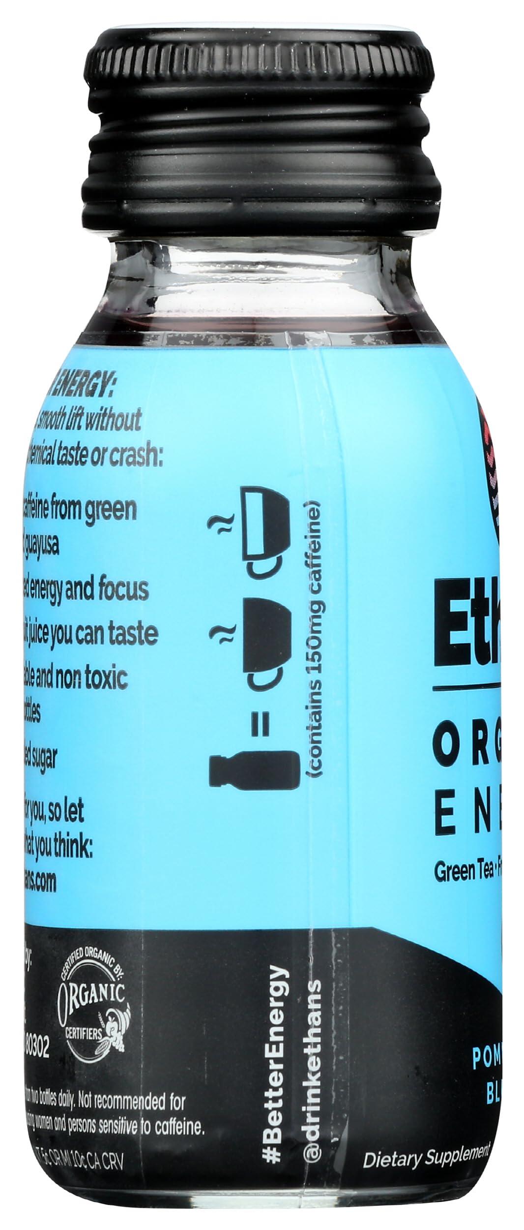 ETHANS ETHANS Organic Pomegranate Blueberry Energy Shot, 2 FZ