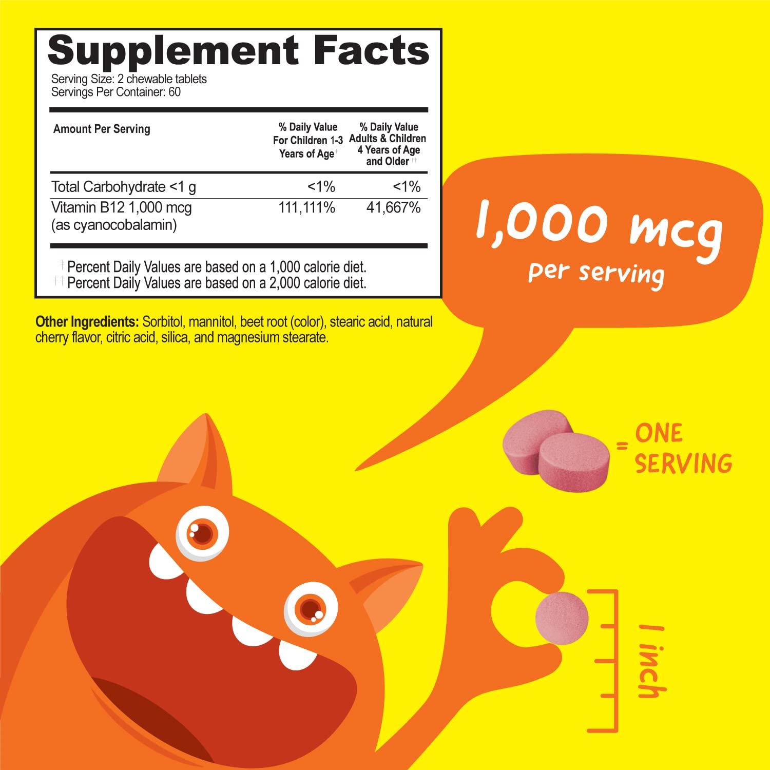 VitaWorks VitaWorks Kids Multivitamin Chewables + Vitamin B12 Chewables Bundle