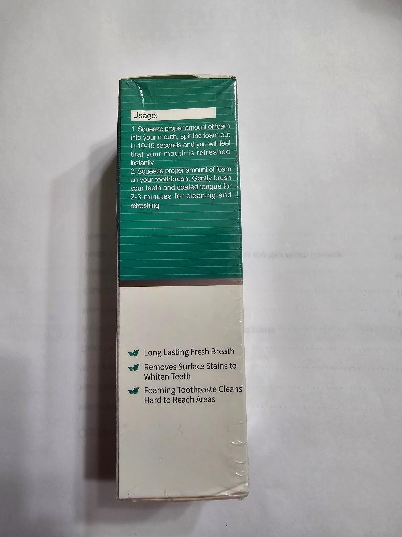 NineLife Basics Vivisweet Teeth Whitening Foam Toothpaste